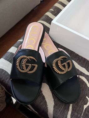 GG slide sandals